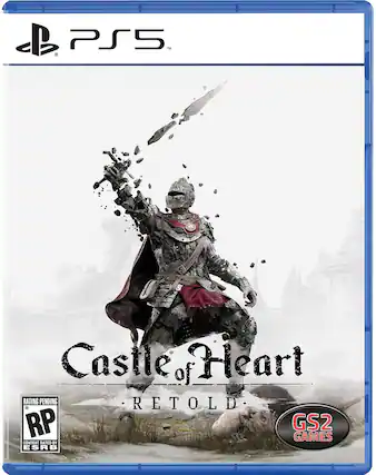PS5
Castle of Heart
RATING PENDING
RP
GS2 GAMES
CONTENT RATED BY ESRB - T (Teen 13+)