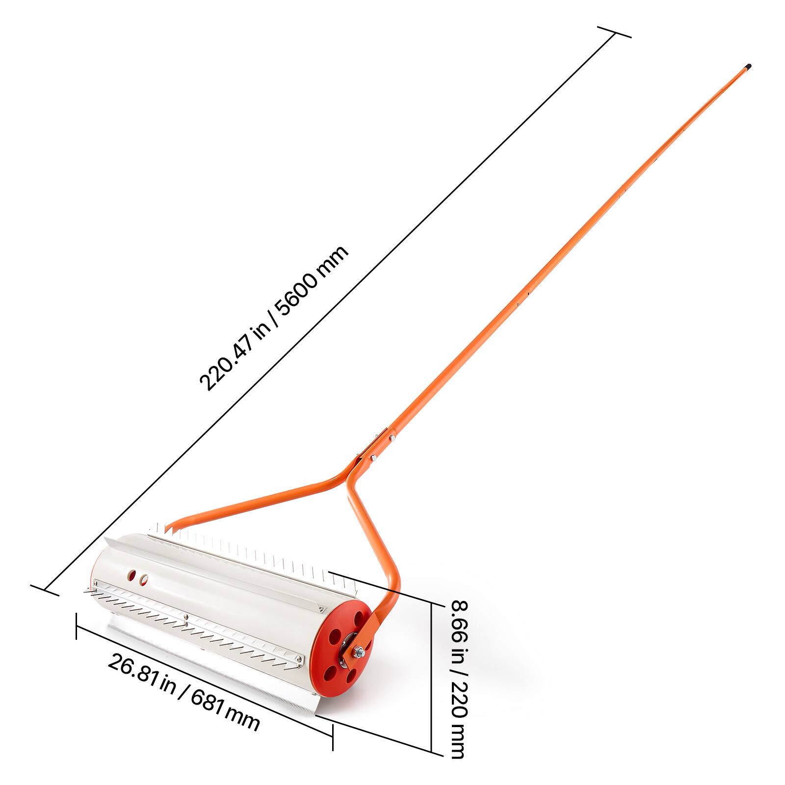 - 220.47 in / 5600 mm
- 26.81 in / 681 mm
- 8.66 in / 220 mm
