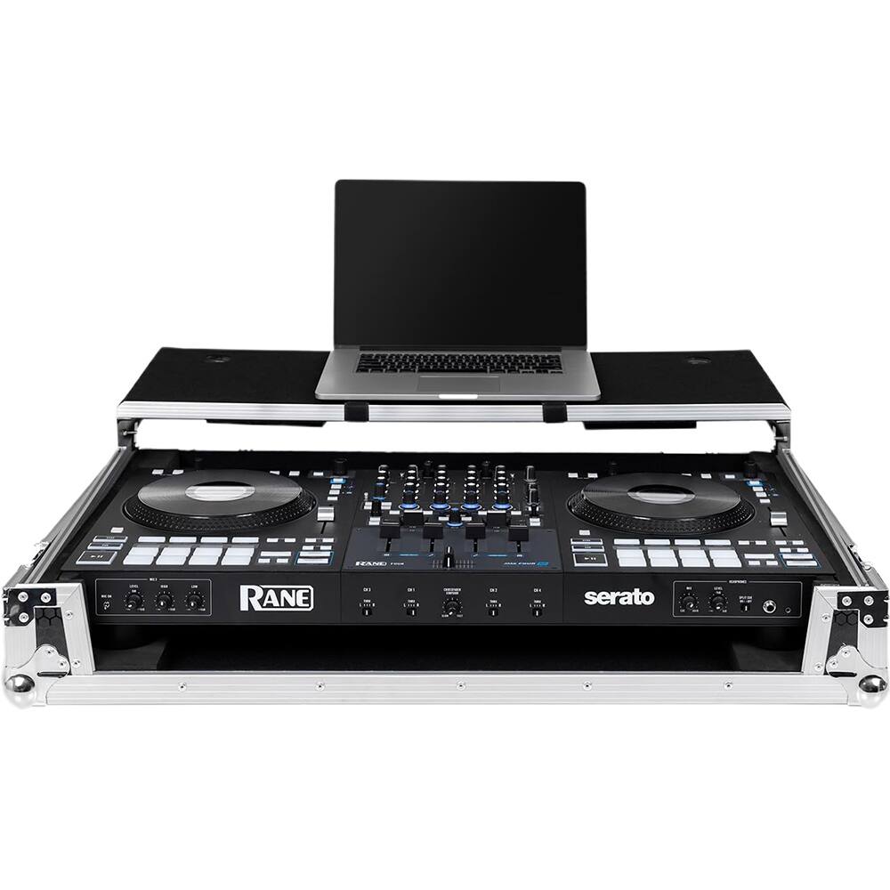 Headliner - Flight Case for Rane Four and Performer with Laptop Platform and Wheels HL10014