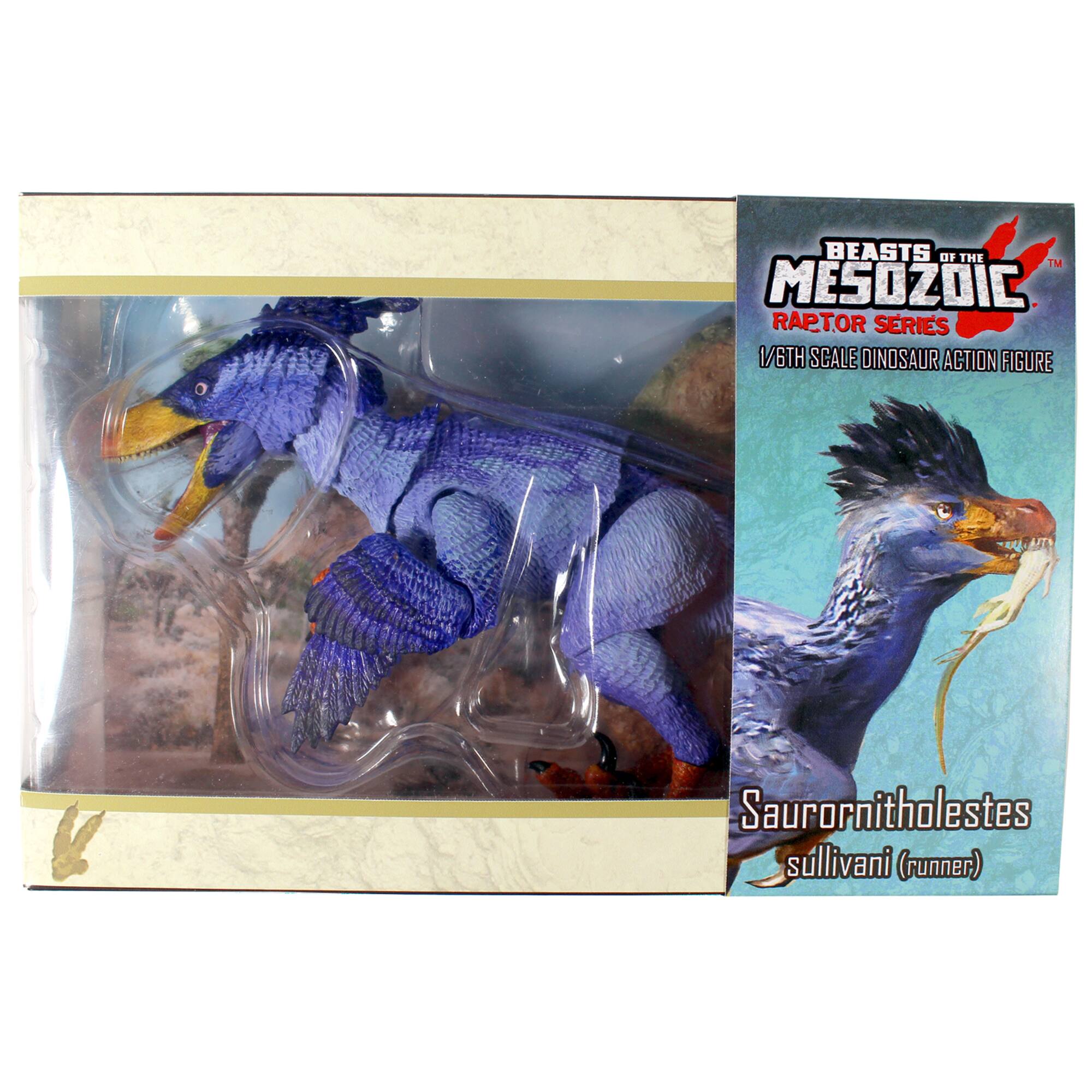 BEASTS OF THE MESOZOIC RAPTOR SERIES 1/6TH SCALE DINOSAUR ACTION FIGURE Saurornitholestes sullivani (runner)