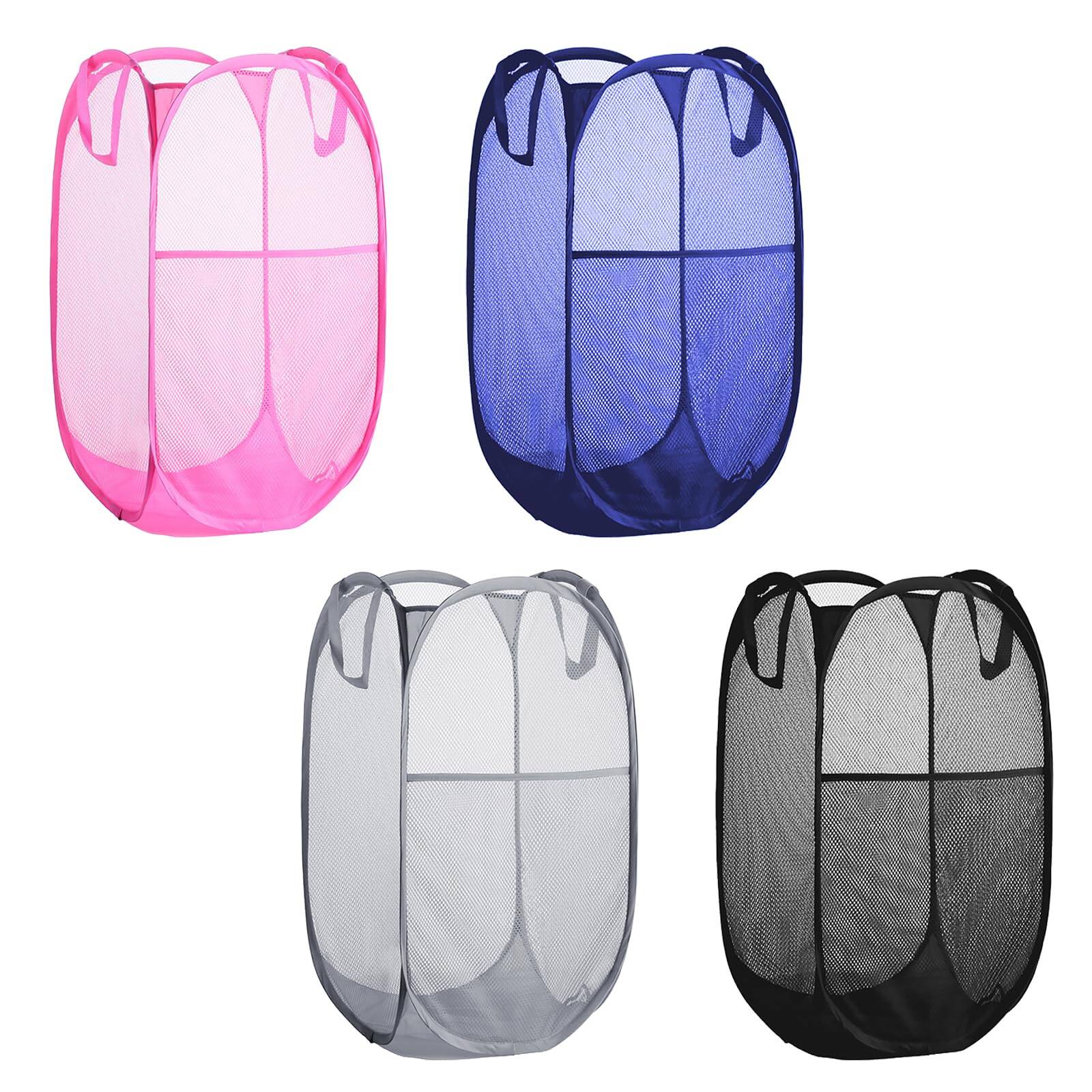 Collapsible Laundry Basket Meshnull