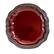 Alt View 4. Elama - Elama Regency 16 Piece Luxurious Stoneware Dinnerware with Complete Setting for 4, 16pc - Red.