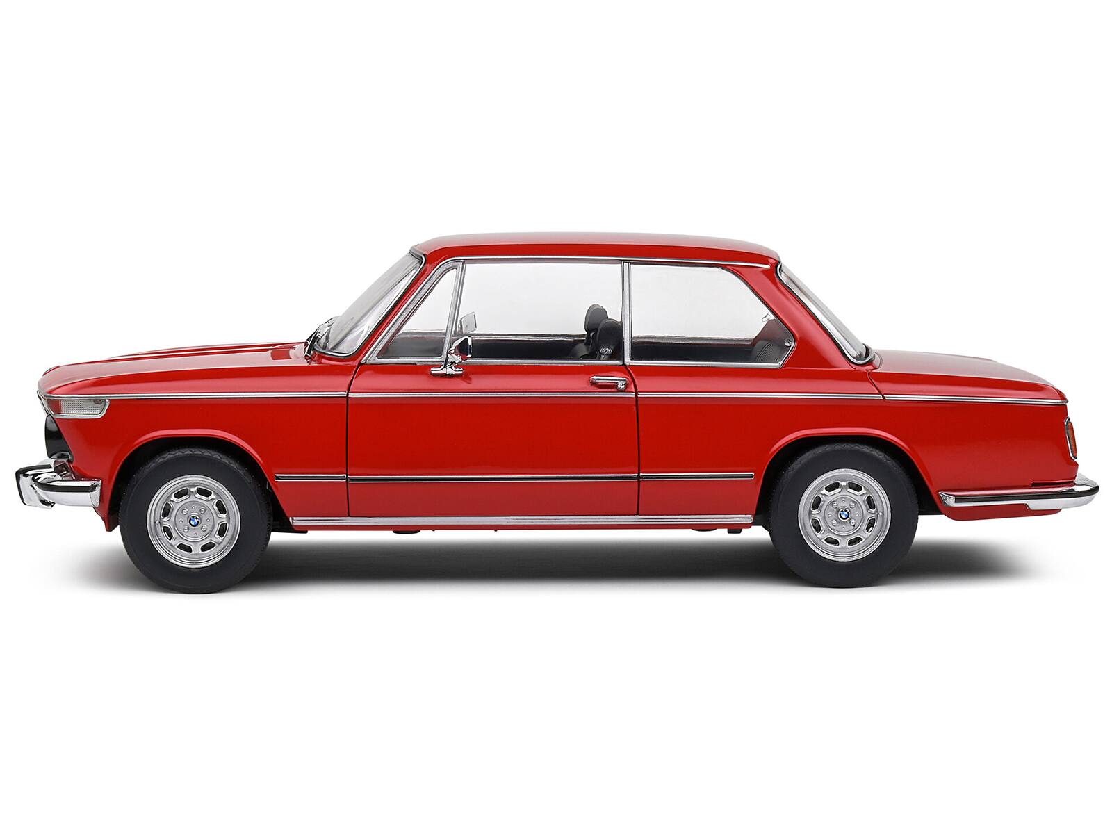 Back. Solido - 1971 BMW 1602 Verona Red 1/18 Diecast Model Car by Solido - Red.