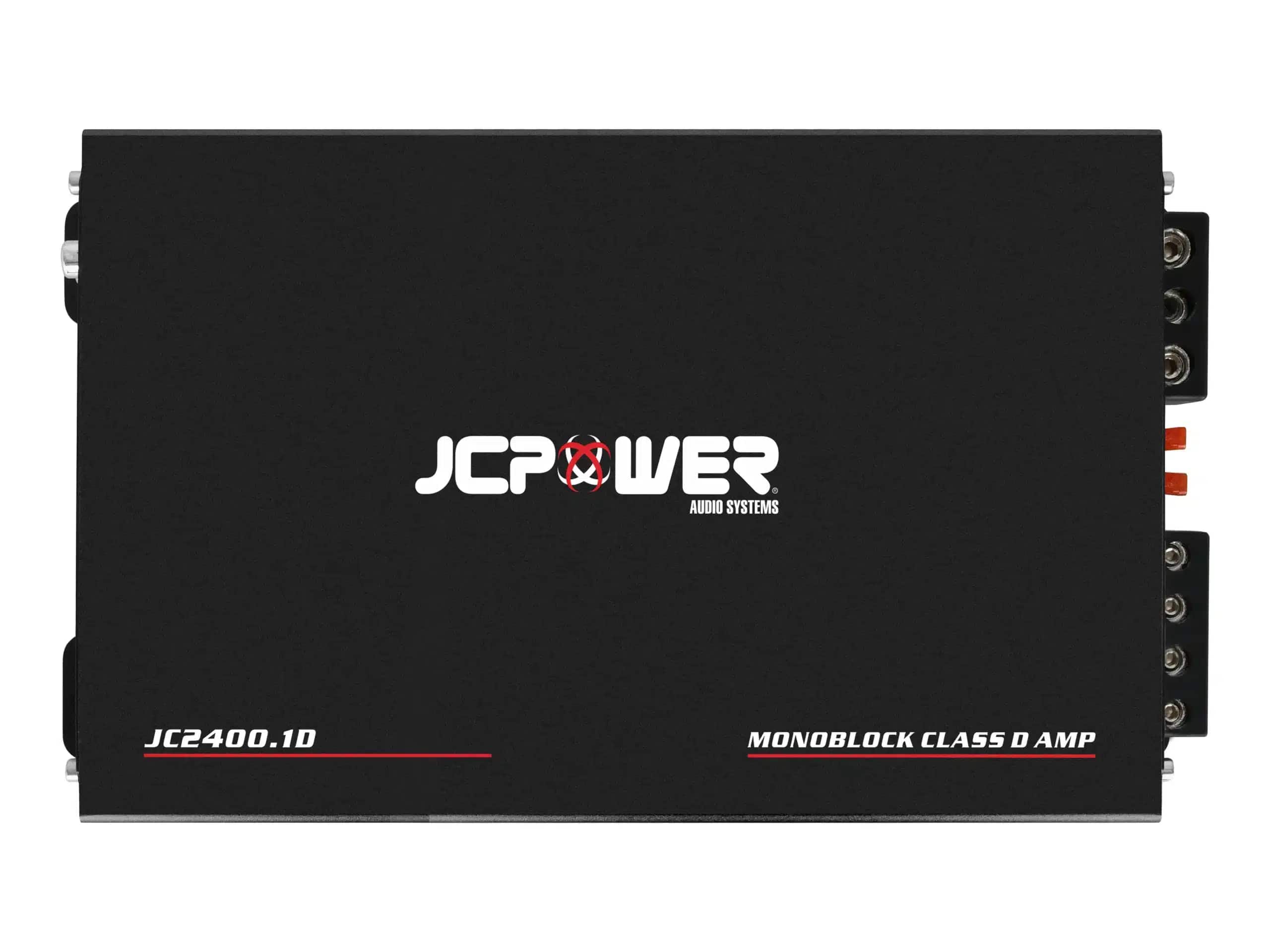 JCPower Audio Systems - JC-Series 2400w Monoblock Amplifier - Black