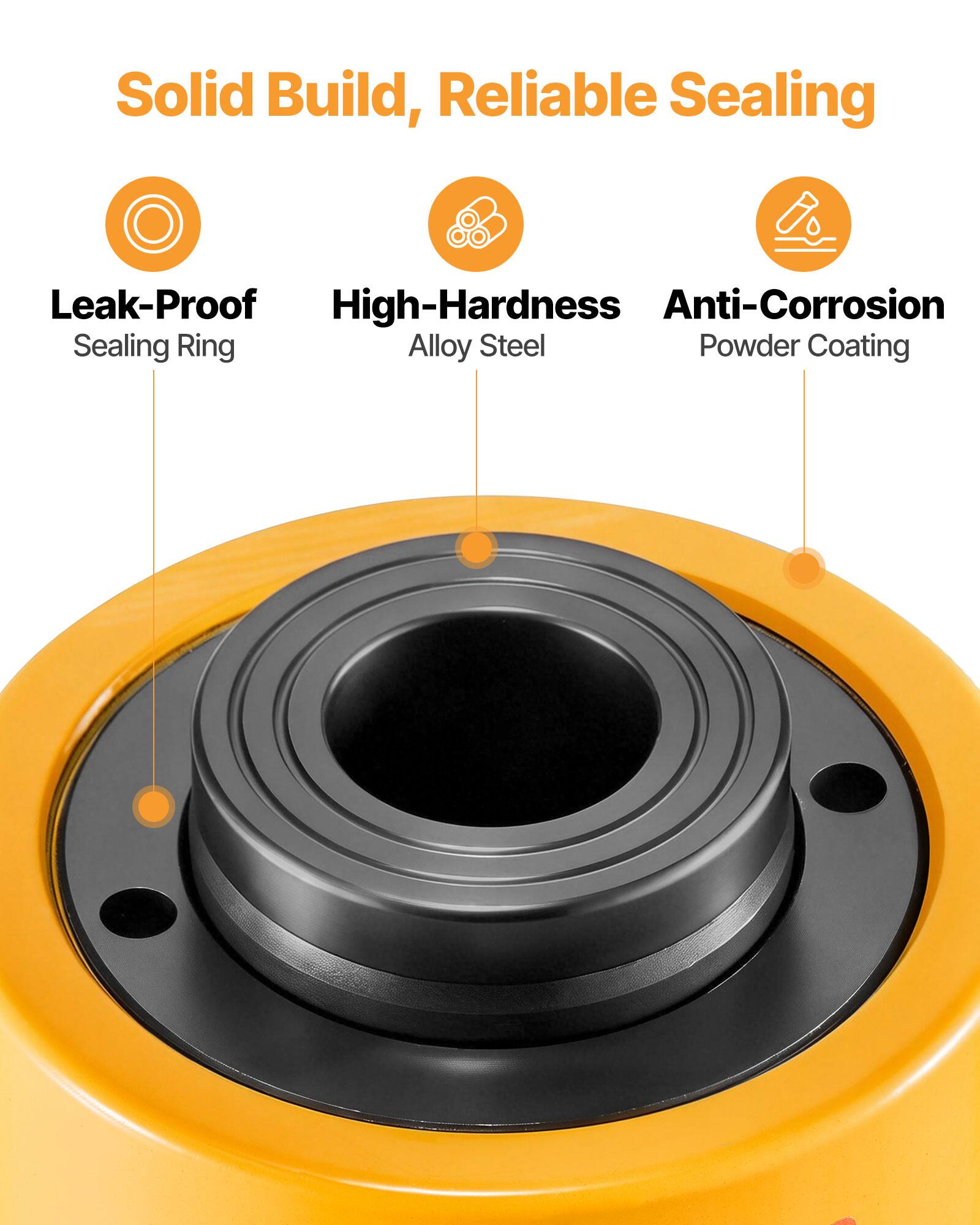 Solid Build, Reliable Sealing  
Leak-Proof High-Hardness Anti-Corrosion Sealing Ring Alloy Steel Powder Coating