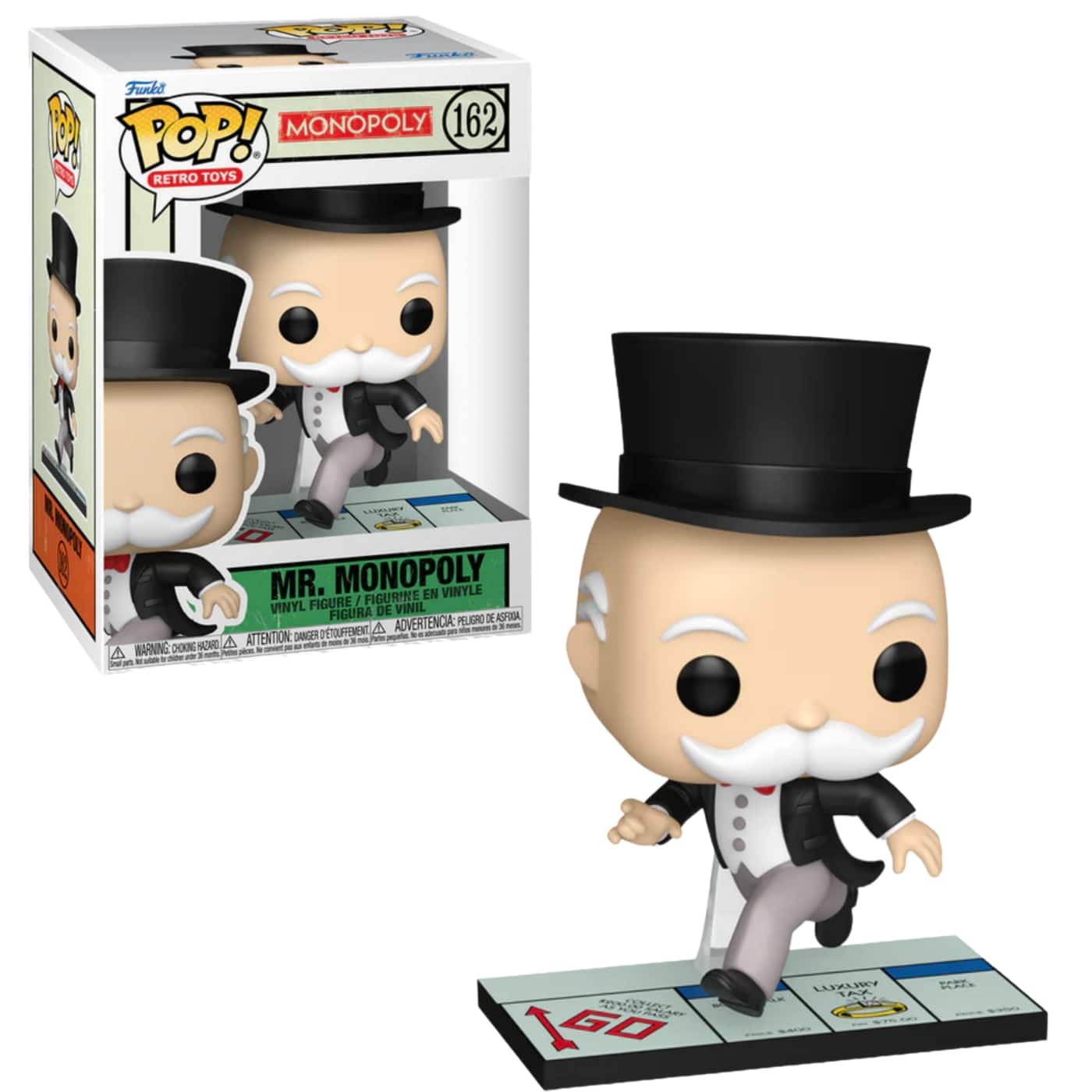 Photos - Action Figures / Transformers Funko  Pop! Monopoly: Mr. Monopoly - Multicolor FU86538 