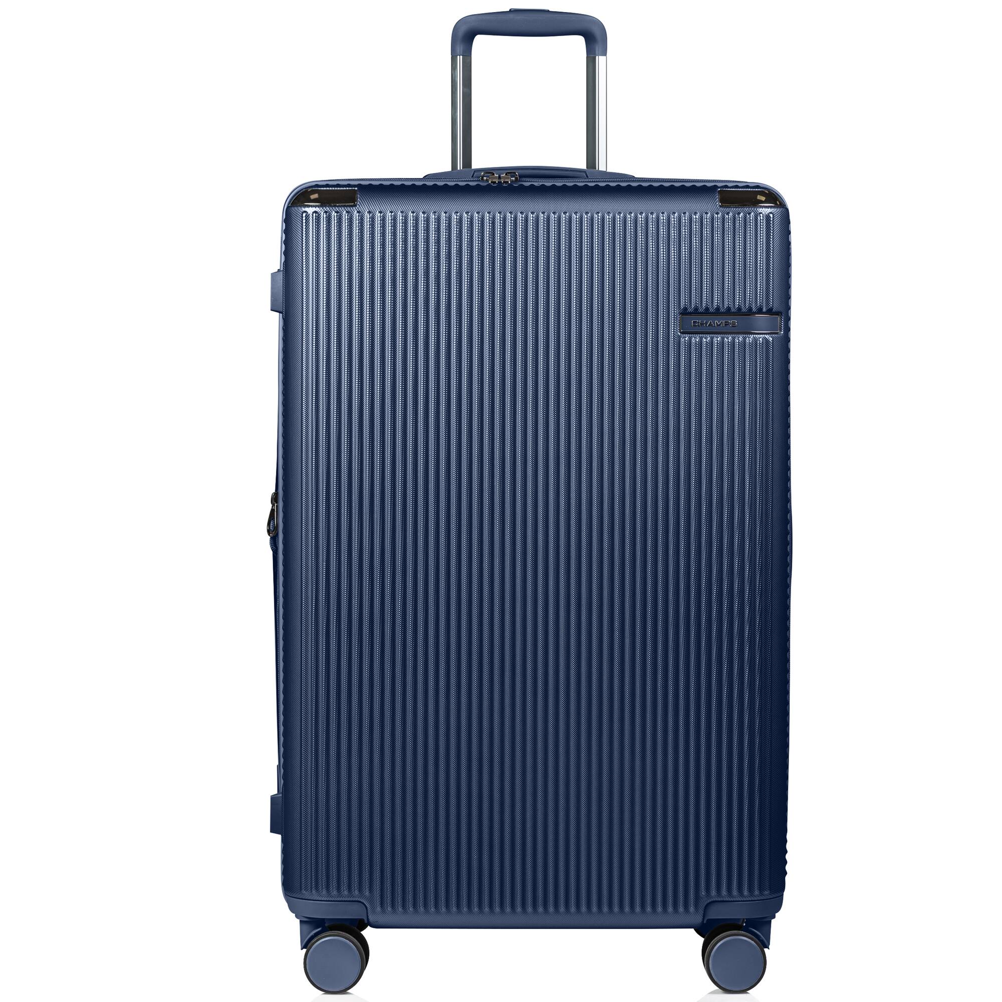 Left. Champs - Legacy 3-Piece Luggage Set - Navy.