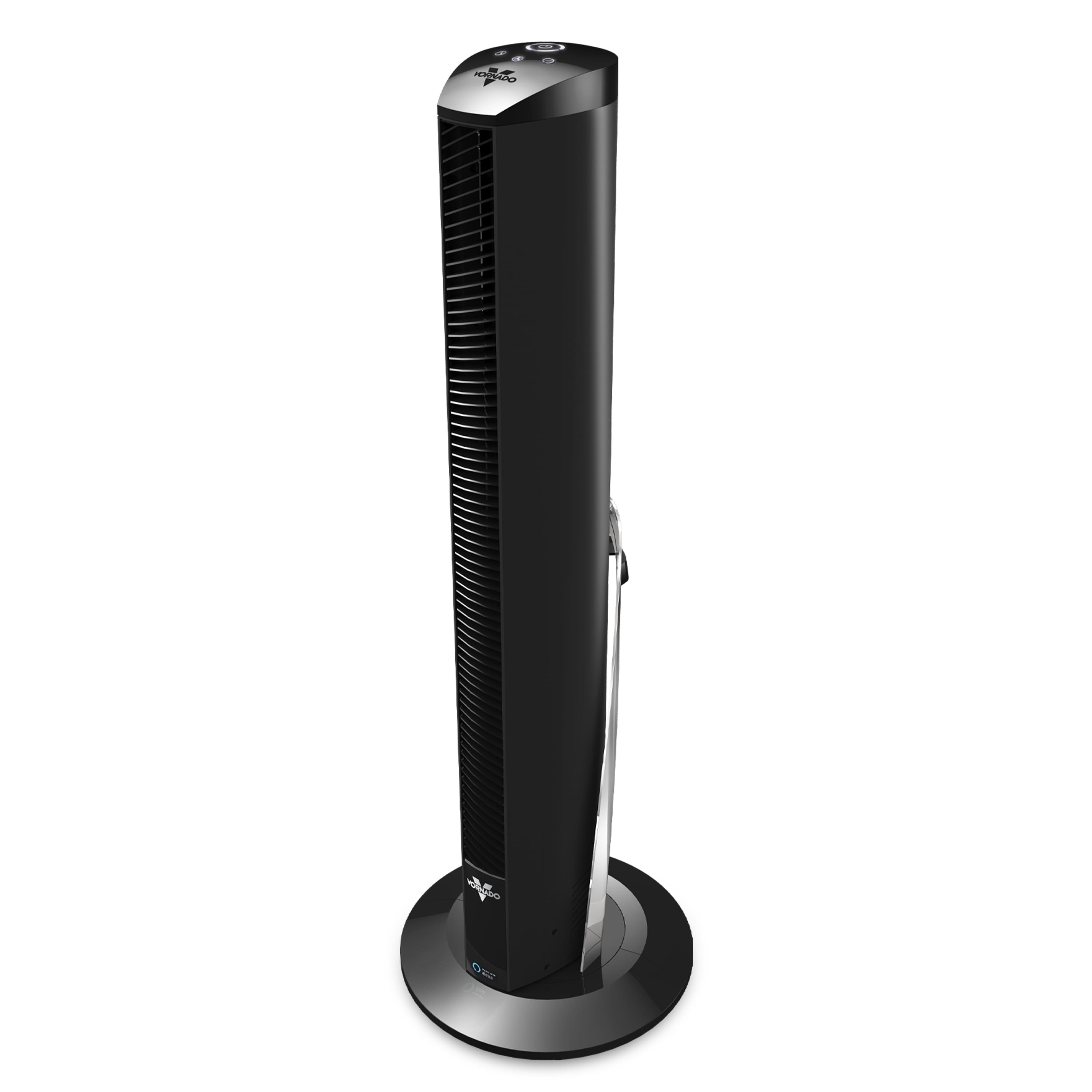 Vornado - OSCR37 AE Tower Fan - Black - Front_Zoom