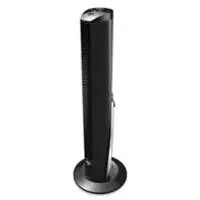 Vornado - OSCR37 AE Tower Fan - Black - Front_Zoom