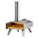 Alt View 15. Costway - Wood Pellet Pizza Oven Pizza Maker Portable Outdoor Pizza Stone w/ Foldable Leg - Silver.