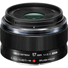 1:1.8 17mm 646 OM II MSC SYSTEM 17 mm 1:1.8 0.25m/0.82ft-∞ 0.25m/0.82ft PROOF - 8 SPLASH