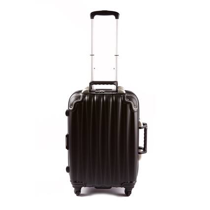 Front. Vingarde Valise - Piccolo 01 - 5 Bottle Wine Travel Case - Black.
