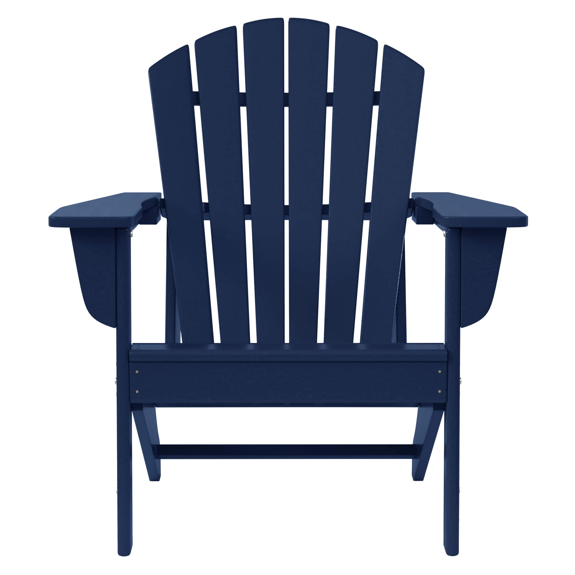 WestinTrends - Dylan Outdoor Adirondack Chair - Navy Blue price history on PriceWatchPro