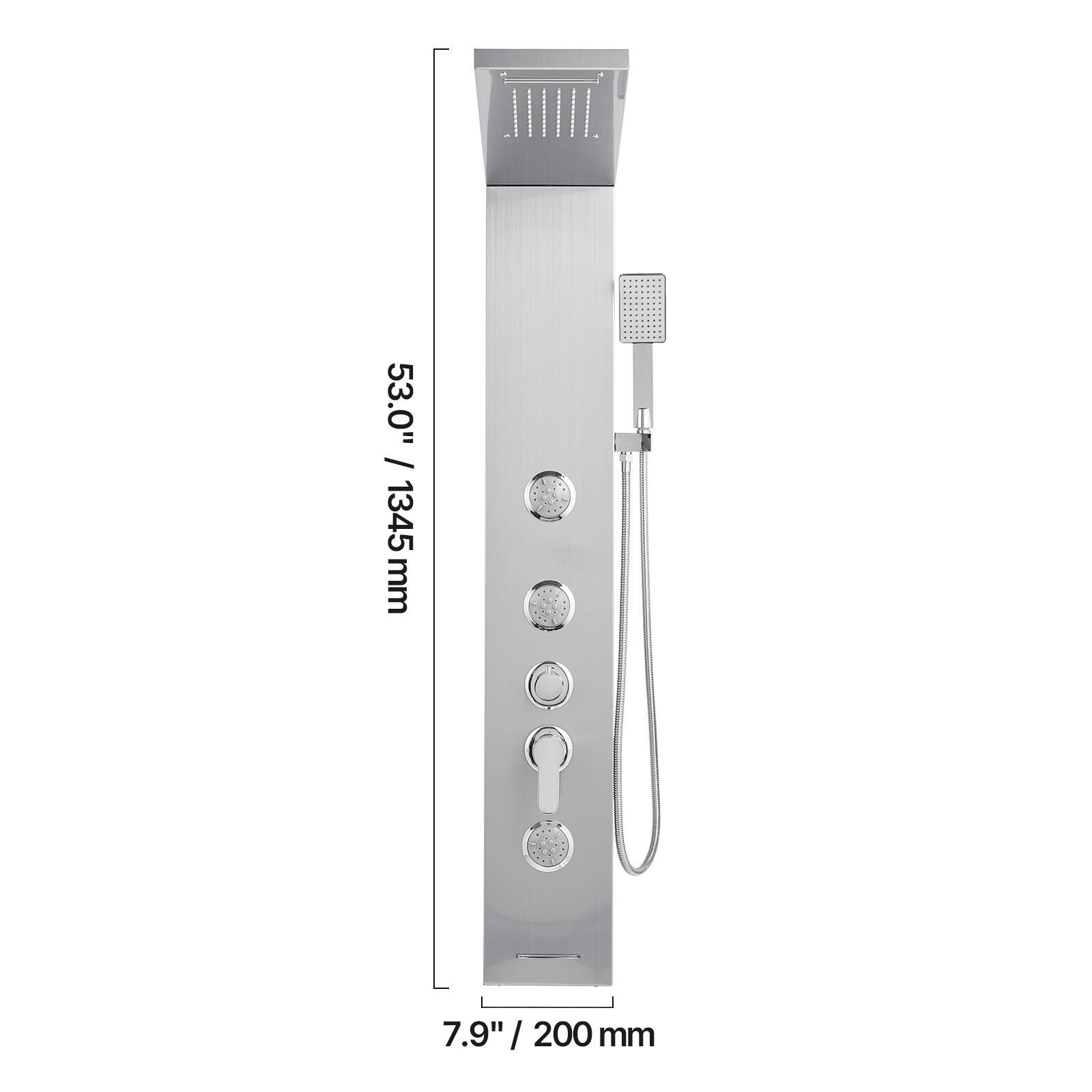 53.0" / 1345 mm  
7.9" / 200 mm