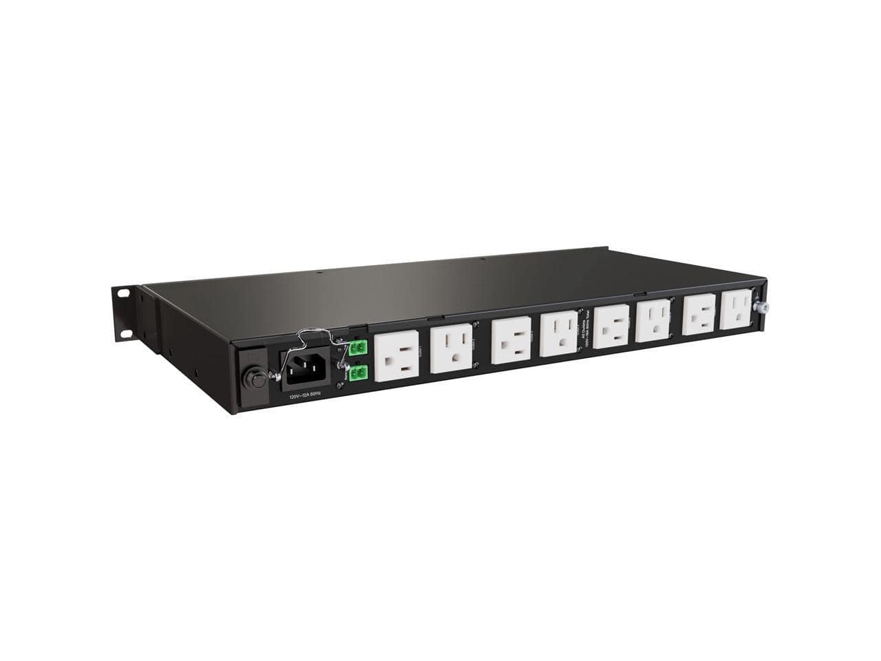 Middle Atlantic - NEXSYS 1U 15A 9 Outlet PDUs - 120V, NEMA 5-15R, 3-Stage Surge - PDX-915R - Black
