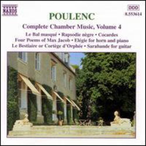 F. Poulenc - Complete Chamber Music 4   - COMPACT DISCS [CD] price history on PriceWatchPro