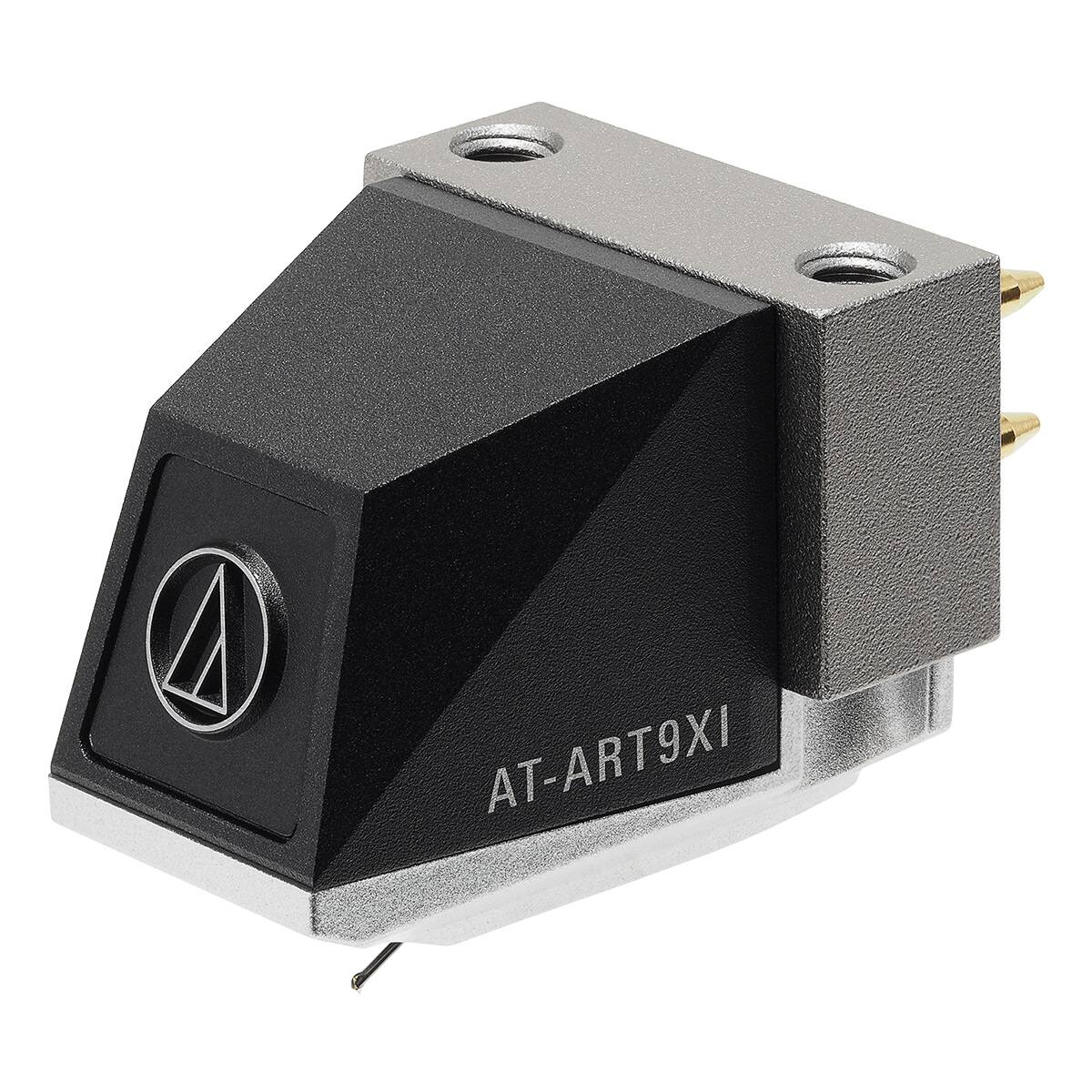 Front. Audio-Technica - Audio-Technica AT-ART9XI Dual Moving Coil Cartridge - Black/Silver.