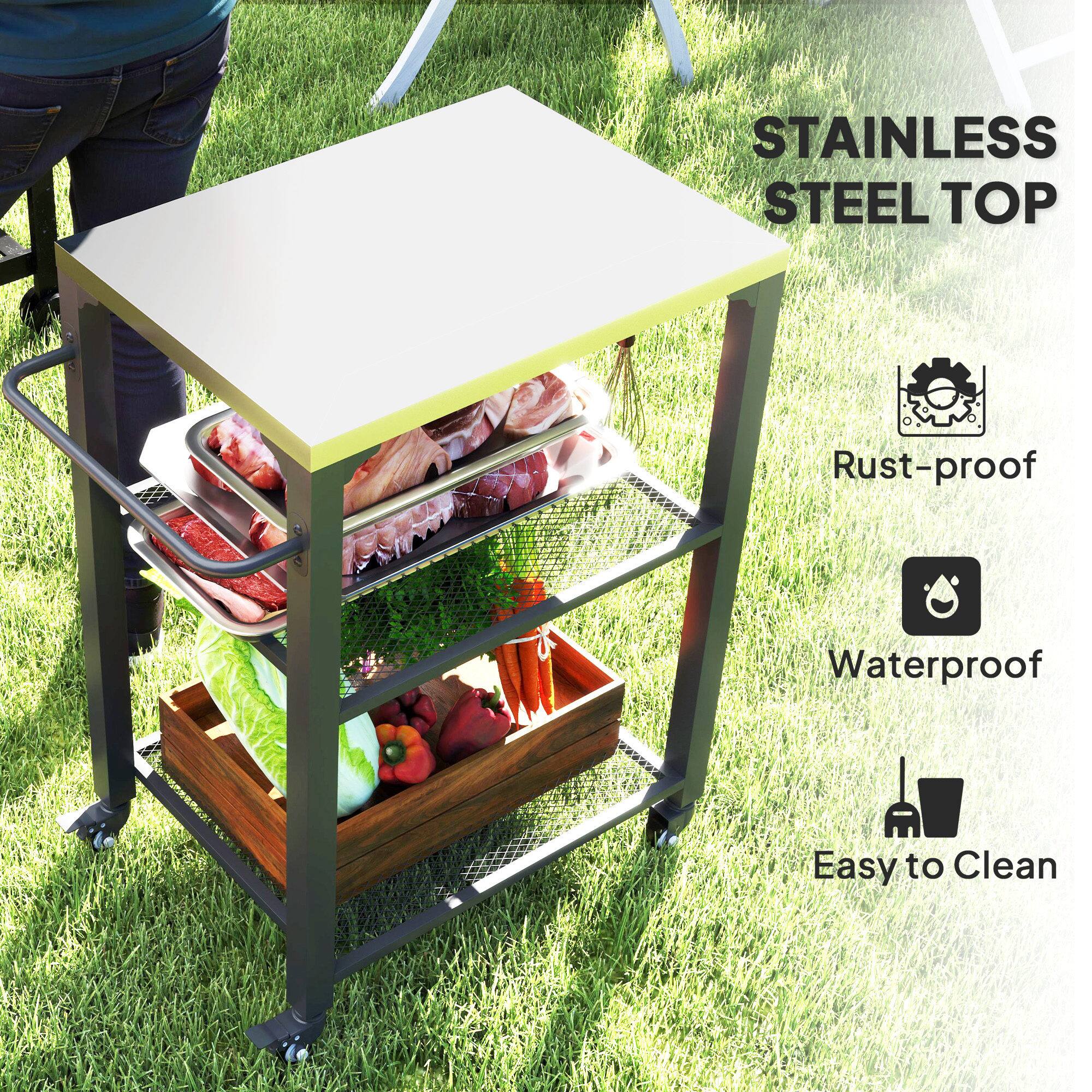 STAINLESS STEEL TOP  
Rust-proof  
Waterproof  
Easy to Clean