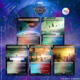 Wizards of The Coast - Magic the Gathering: Secret Lair Doctor Who - The Dalek Lands - Foil
