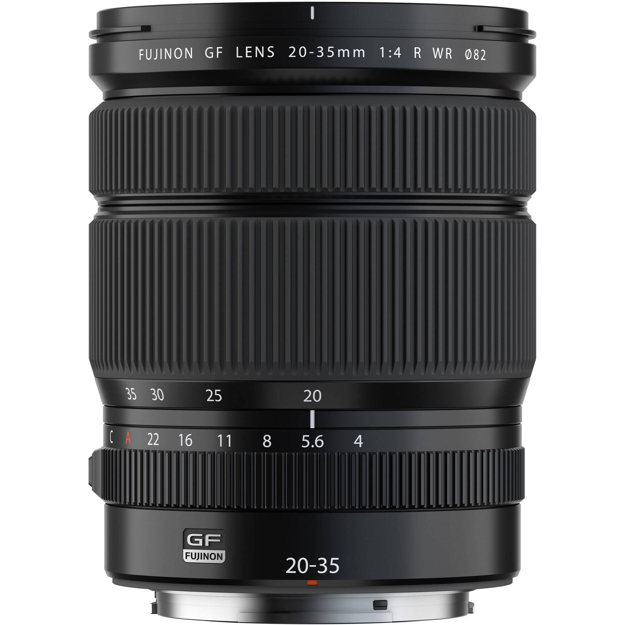 FUJINON GF LENS 20-35mm 1:4 R WR 082

35 30 25 20

A 22 16 11 8 5.6 4

GF FUJINON 20-35