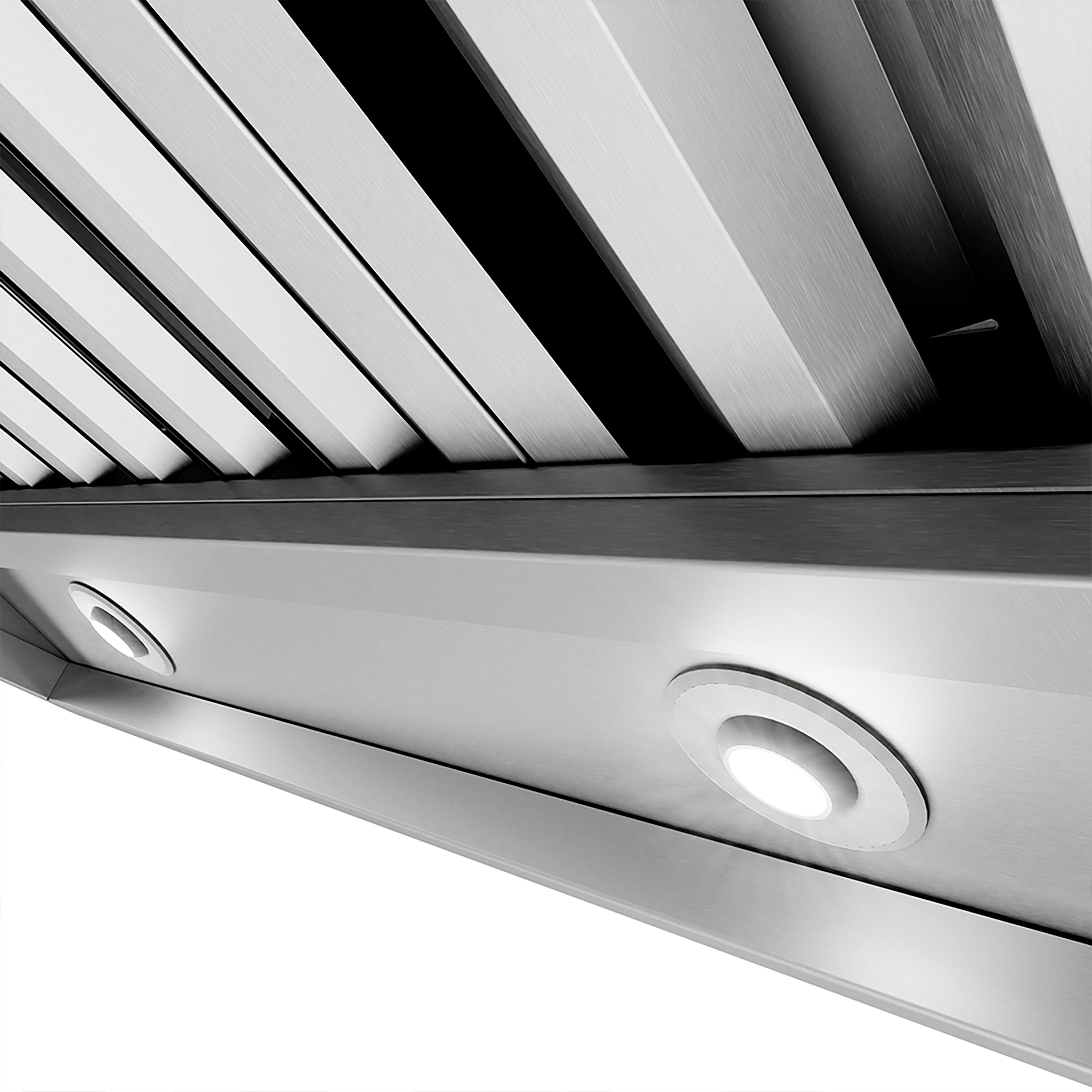 Alt View 2. ZLINE - ZLINE 60 in. Under Cabinet Outdoor Grill Hood (GOU2-60) - Stainless Steel.