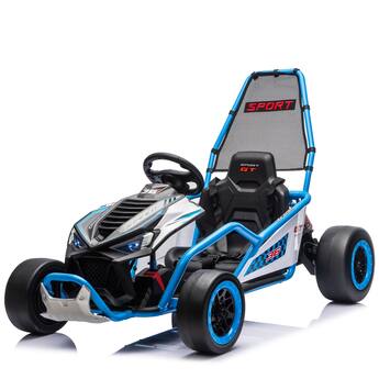 Ropilly 24v electric kids go kart 400W Drift Car with Roll Cage Ropilly 24v electric kids go kart 400W Drift Car with Roll Cage