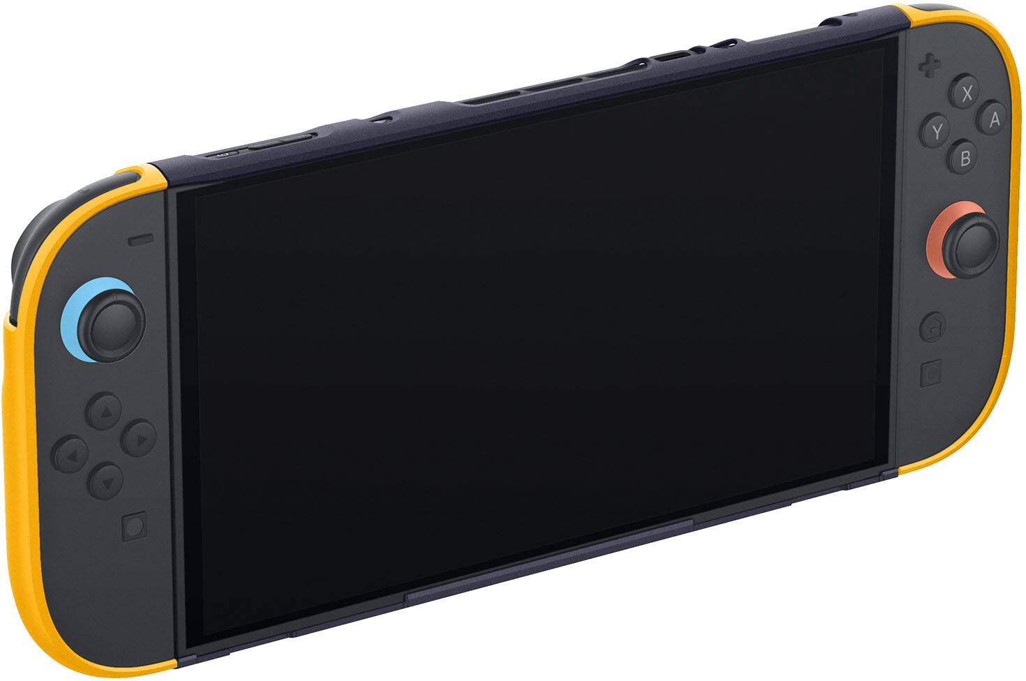 Left. Spigen - Nano Pop Case for Nintendo Switch 2 - Blueberry Navy.