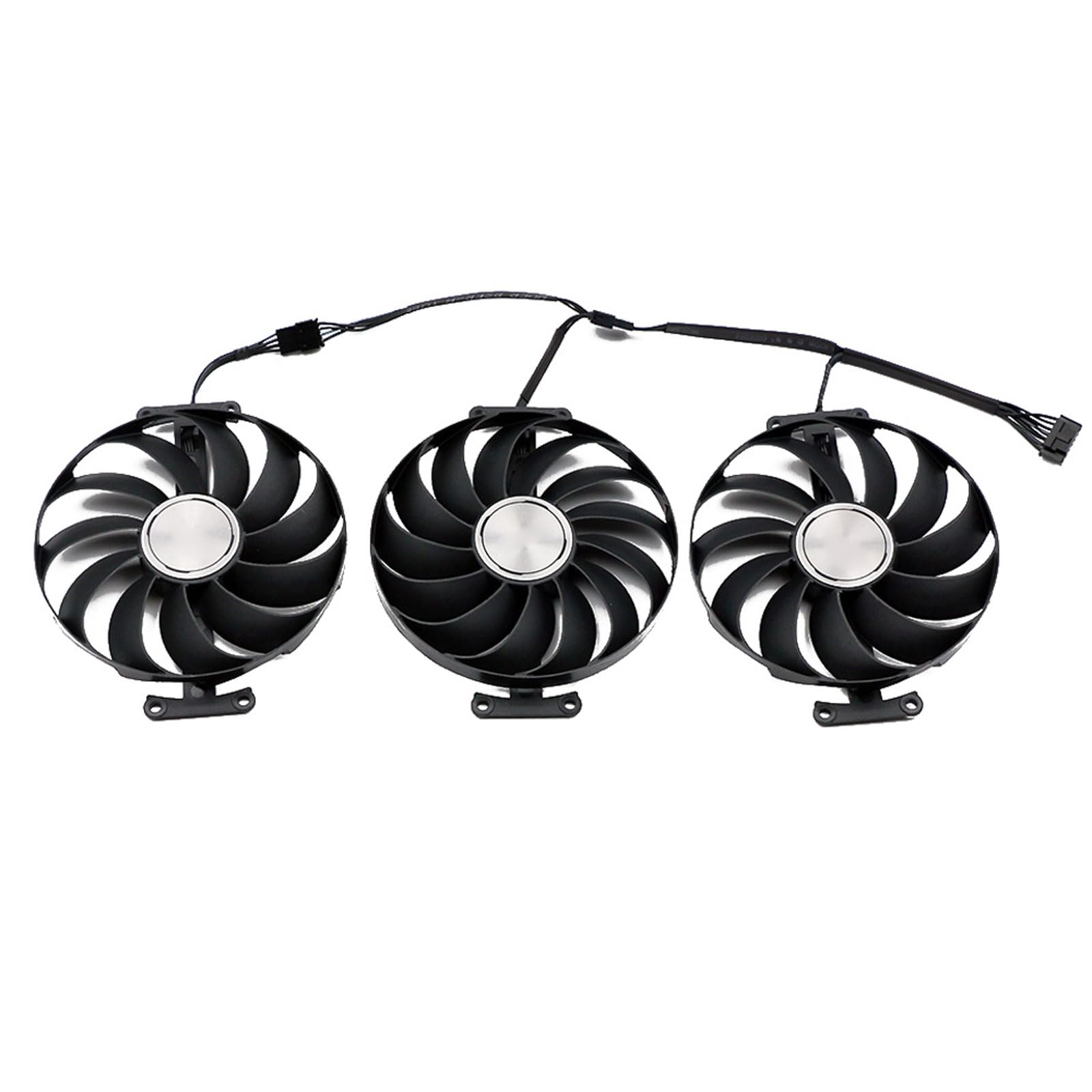 Alt View 2. Dazzling Pops - T129215SU CF1010U12S DC12V Graphics Card Fan for ASUS ROG Strix RTX 3060 3070 3080 Ti 3090 Gaming RX 6700.