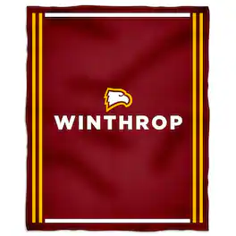 Vive La Fete - Winthrop Eagles 36'' x 48'' Children's Mascot Plush Blanket - Multicolor