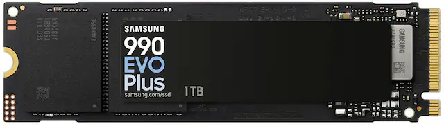 Samsung - 990 EVO PLUS SSD 1TB, PCIe Gen 4x4 | 5x2 M.2 2280, Speeds Up to 7,150 MB/s