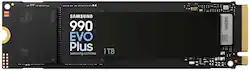 Samsung - 990 EVO PLUS SSD 1TB, PCIe Gen 4x4 | 5x2 M.2 2280, Speeds Up to 7,150 MB/s - Front_Zoom