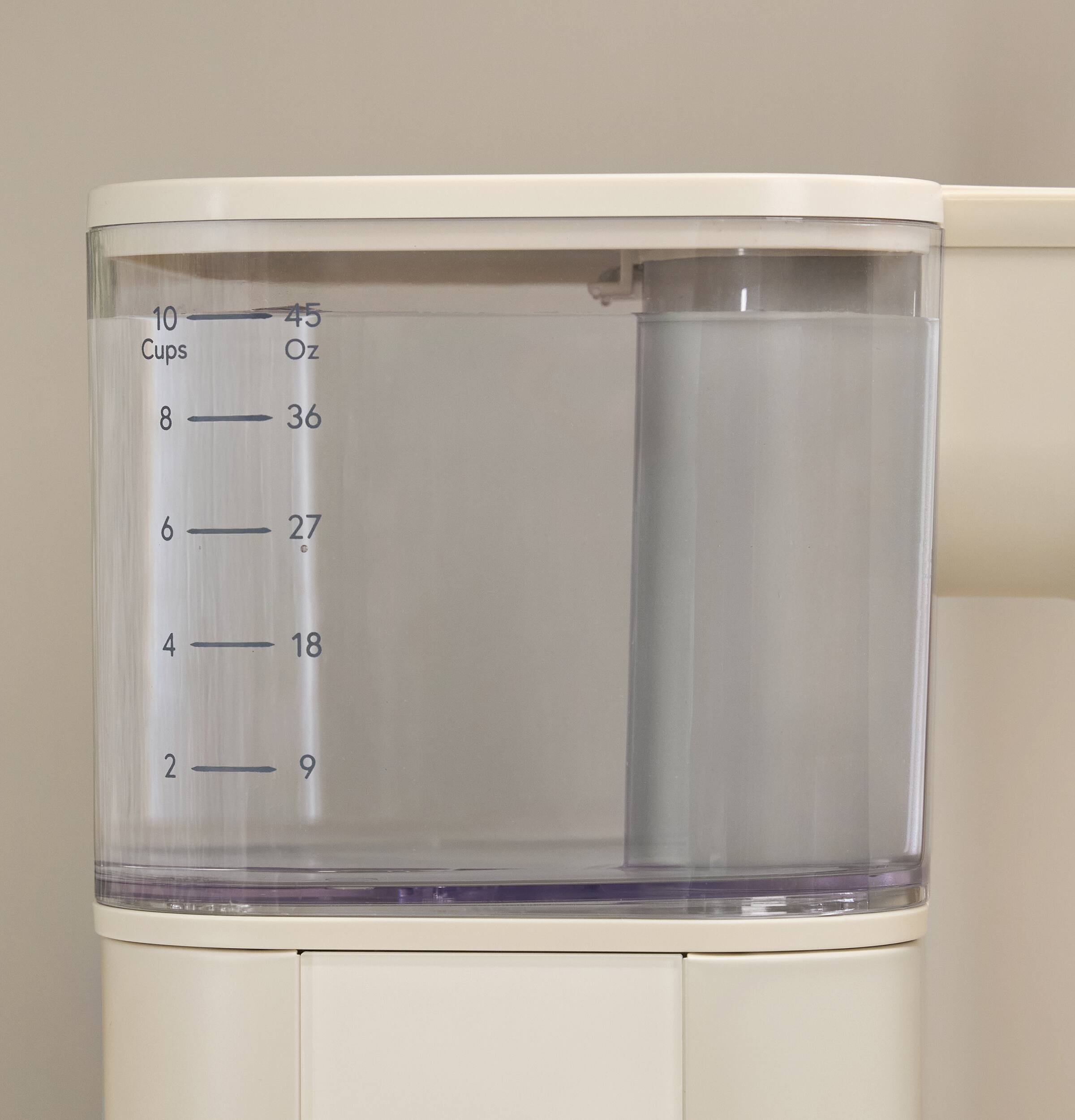 10 Cups
45 Oz
8  36
6  27
4  18
2  9