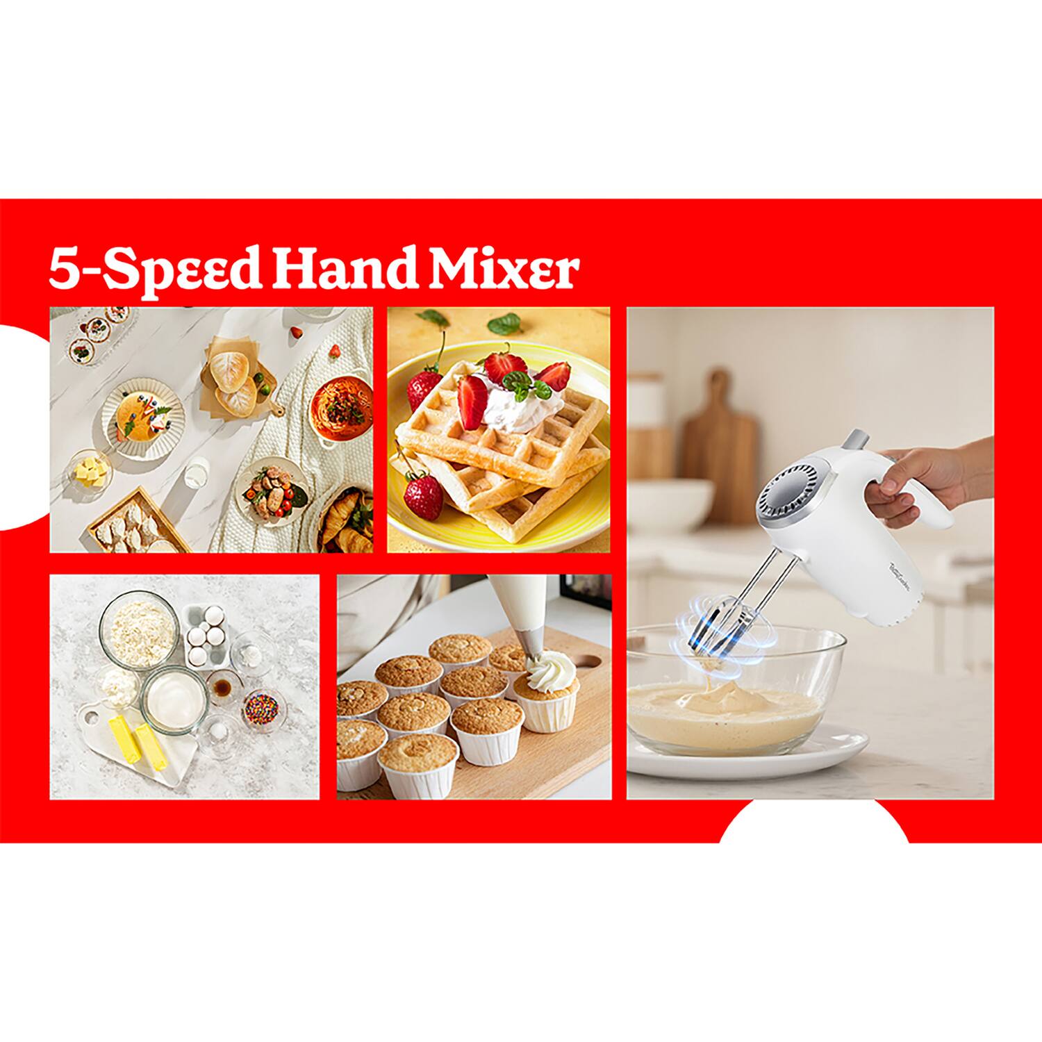 5-Speed Hand Mixer