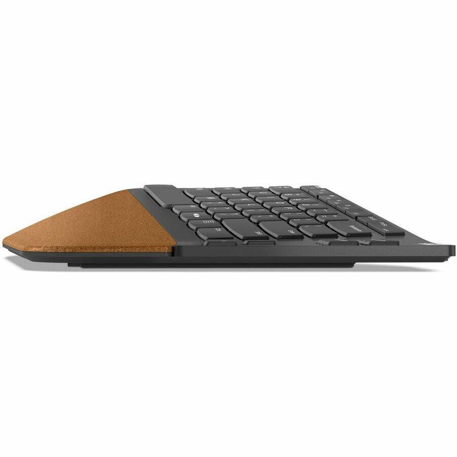 Alt View 7. Lenovo - Lenovo Go Wireless Split Keyboard AI - US English - Wireless Connectivity - RF - 2.40 GHz - USB Type A Interface - 88 - Storm Gray.