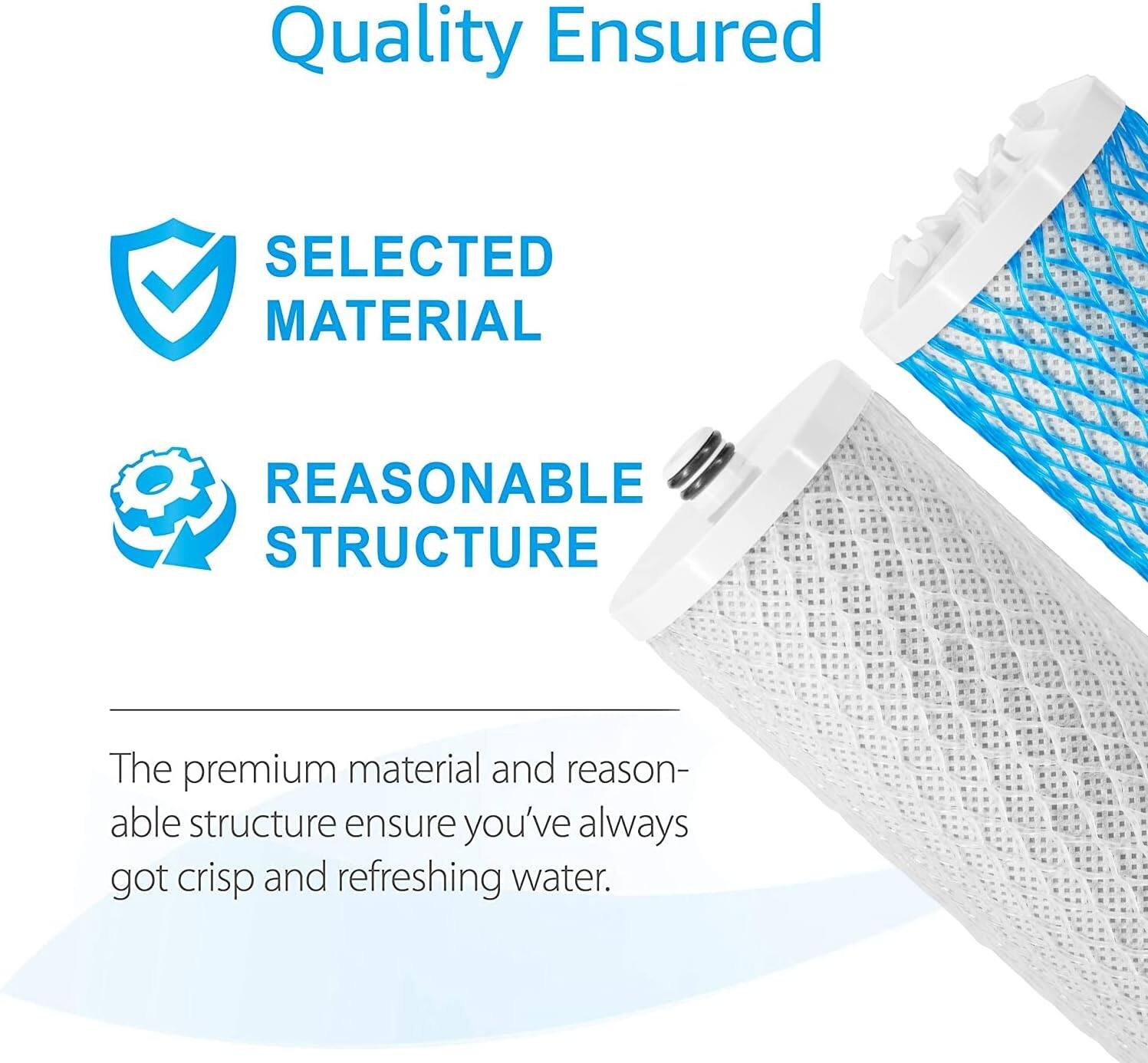 Quality Ensured

SELECTED MATERIAL

REASONABLE STRUCTURE

The premium material and reasonable structure ensure you've always got crisp and refreshing water.