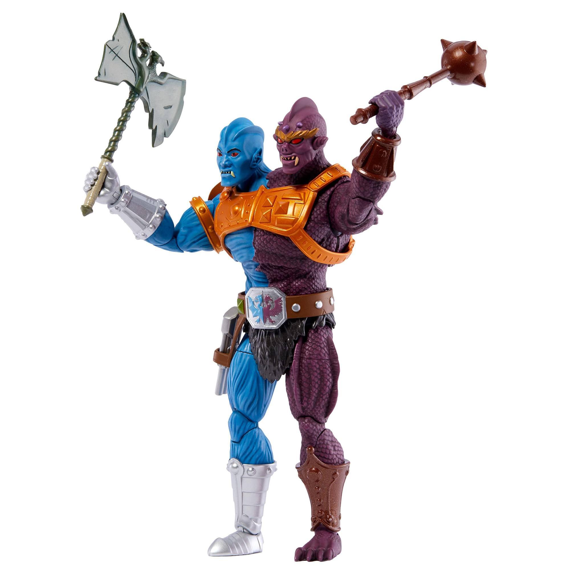 Alt View 10. Mattel - Mattel Collectible - Masters of the Universe Masterverse Two-Bad Action Figure (He-Man, MOTU)   - Collectibles - Multicolor.