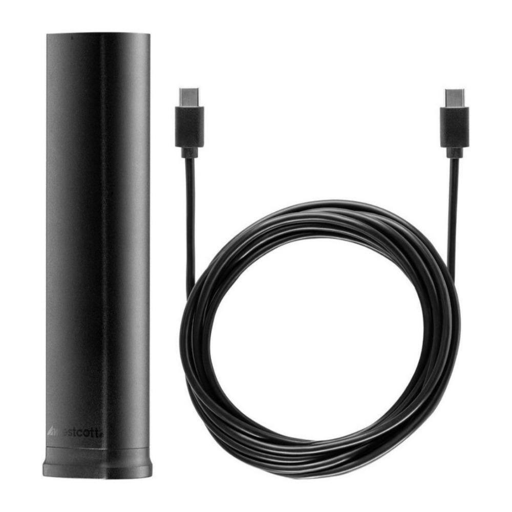 Left. Westcott - Westcott Ice Light 3 Handheld Cordless Removable Design Battery Grip.