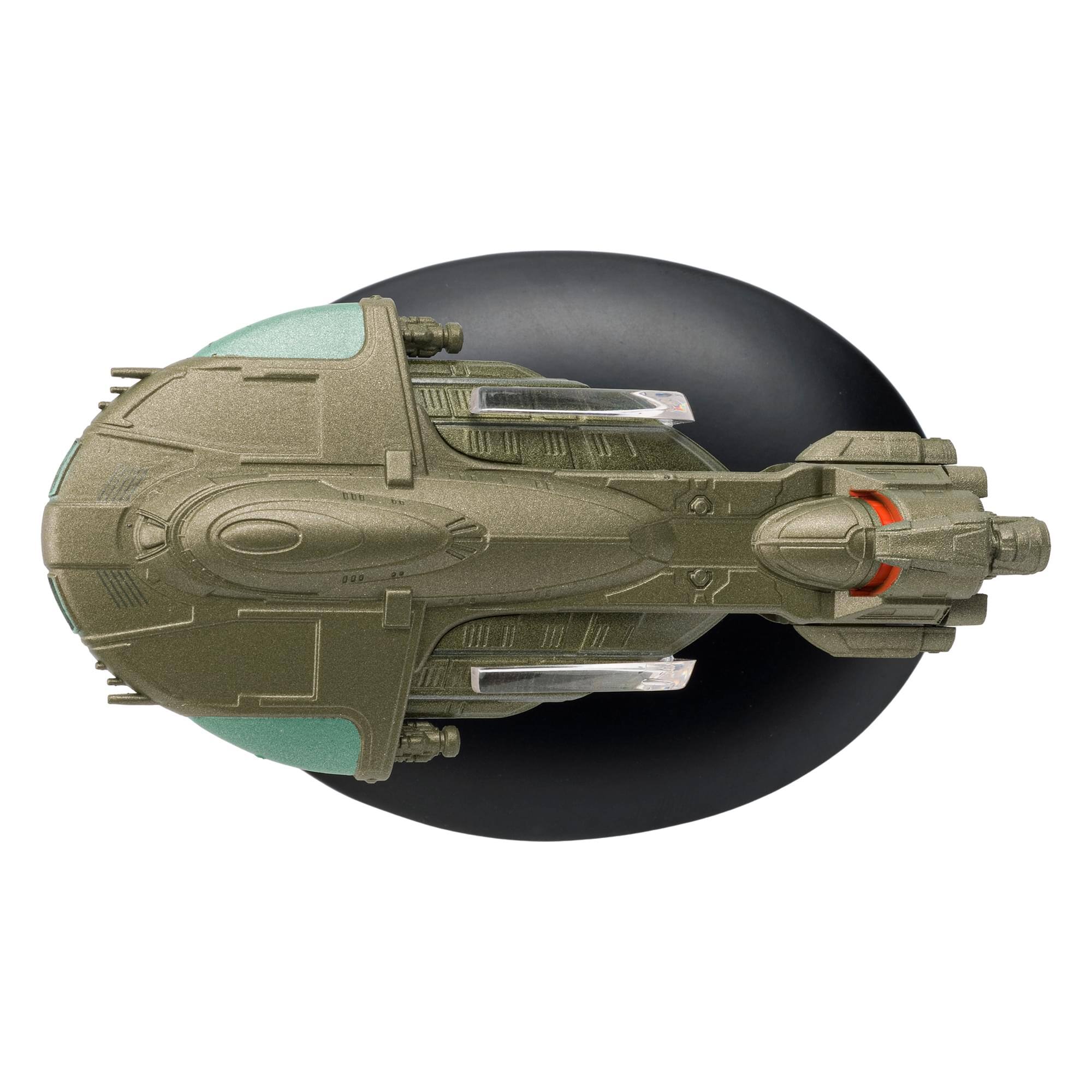 Alt View 4. Eaglemoss - Eaglemoss Star Trek Starship Replica | Tellarite Cruiser - Green.