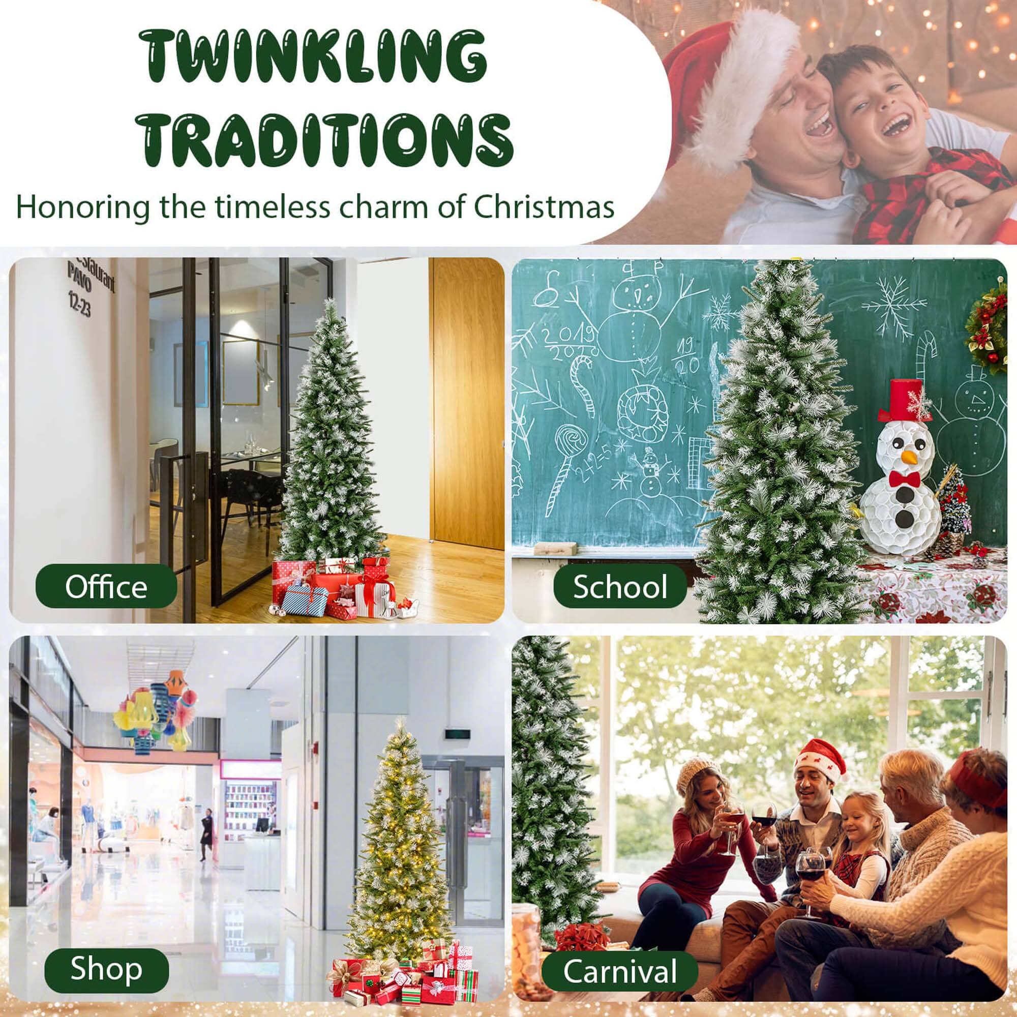 TWINKLING TRADITIONS Honoring the timeless charm of Christmas PANO S 1-23 Office School Shop Carnival