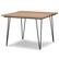 Angle. Simpli Home - Hunter 42 inch Square Dining Table - Natural.