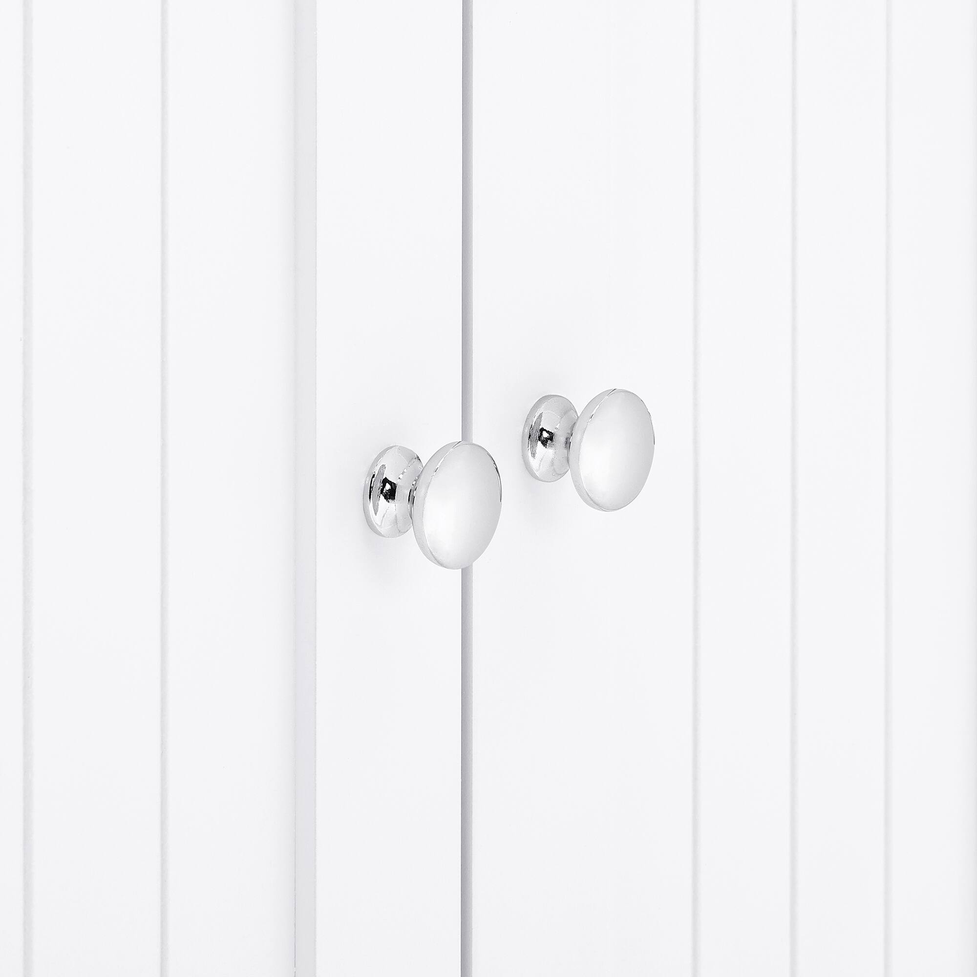 Alt View 5. APRILSOUL - sideboard cabinet corner cabinet Bathroom Floor with Doors and Shelves Kitchen Living Room for Bathroom - White.