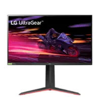 LG - UltraGear 27" FHD 240Hz 1ms NVIDIA G-SYNC Compatible with AMD FreeSync Premium Gaming Monitor with HDR 10 - Black - Front_Zoom