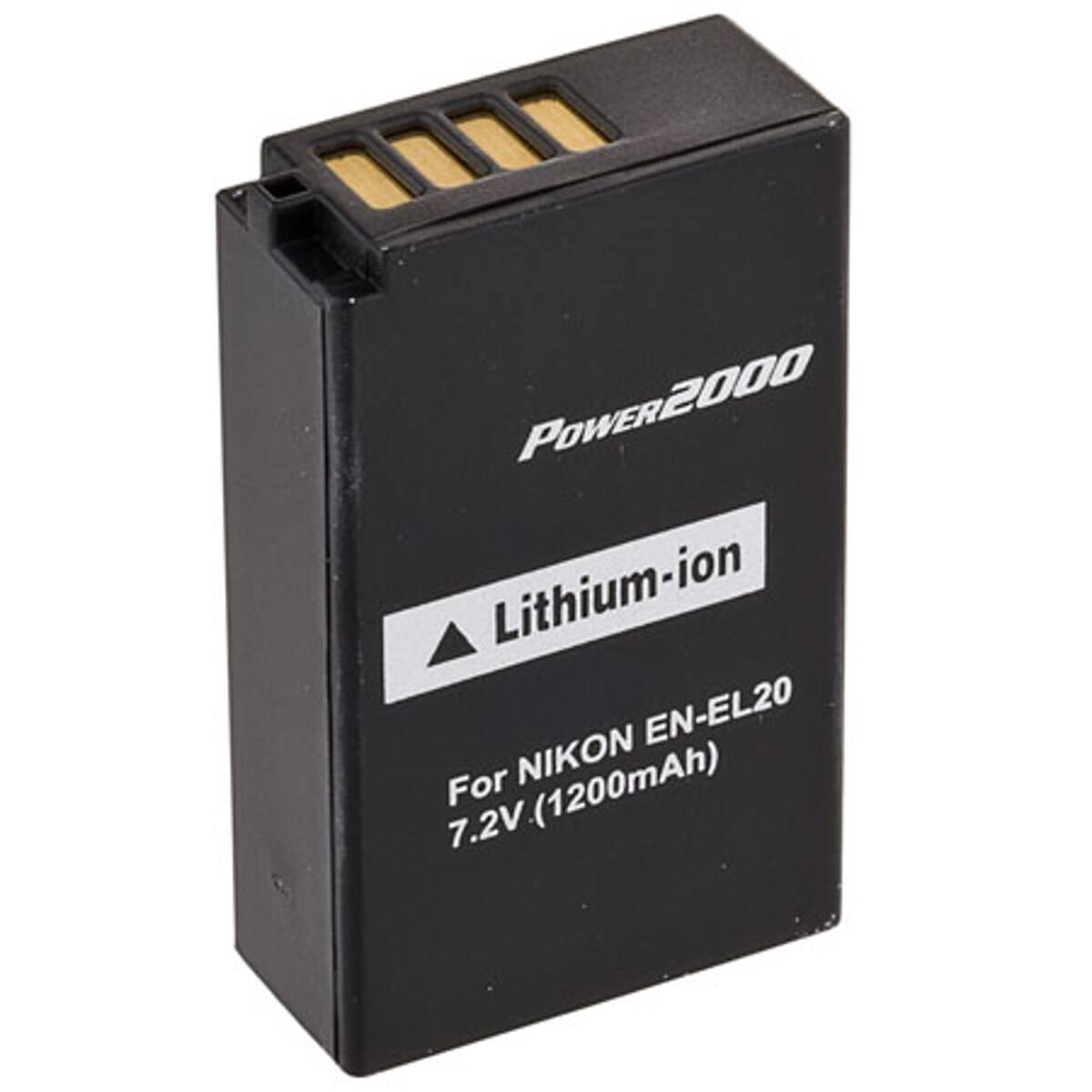 POWER2000 Lithium-ion NIKON EN-EL20 For 7.2V (1200mAh)