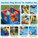 Various Play Areas for Endless Fun
- Jumping Area
- Long Slide
- Splash Pool
- Water Cannon
- Climbing Wall
- Basketball Hoop
- Volleyball Game
- Football Game
- Ring-toss Game