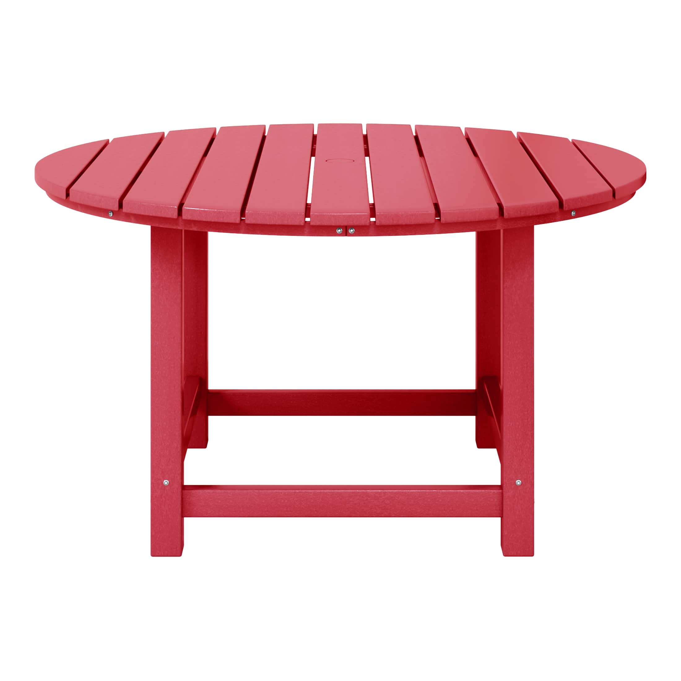 "WestinTrends - Malibu Kids Outdoor Patio Furniture HDPE 38"" Wide Round Dining Table - Red" price history on PriceWatchPro