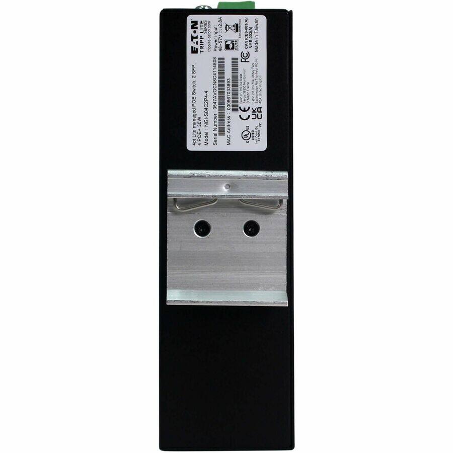 BA LITE UD: a input a E.T-N SCLRN TRIPP dda Power 48-57% 14808 25FP te POE Switch NGI-S04C2P4-4 3547AVOCN8C4114808 3547AV managed C Number: Life 4 POE - Model Seria 000667033893 - Address MAC I CAN ICES-403(A) Tewwan AJCOOBM Made FC Fark mina ADN I n AeNs ARAR & VA Sn CE 6 EITA