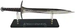 Factory Entertainment - Lord of The Rings Sting Sword Scaled Prop Replica, Medium - Silver