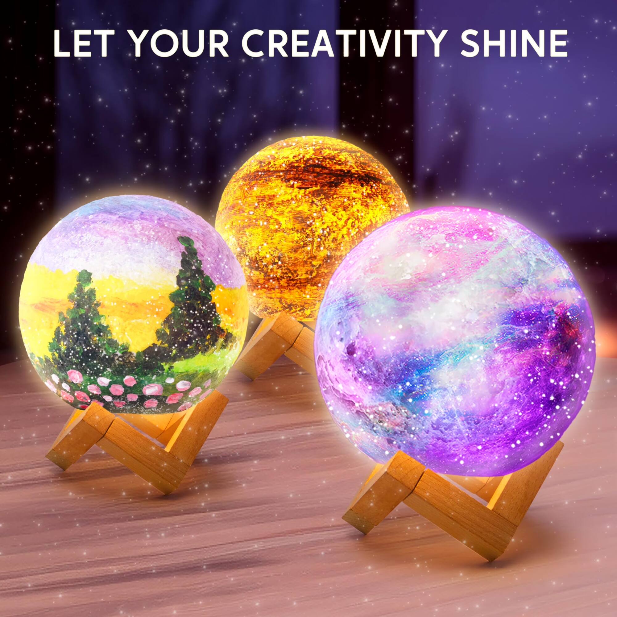 LET YOUR CREATIVITY SHINE