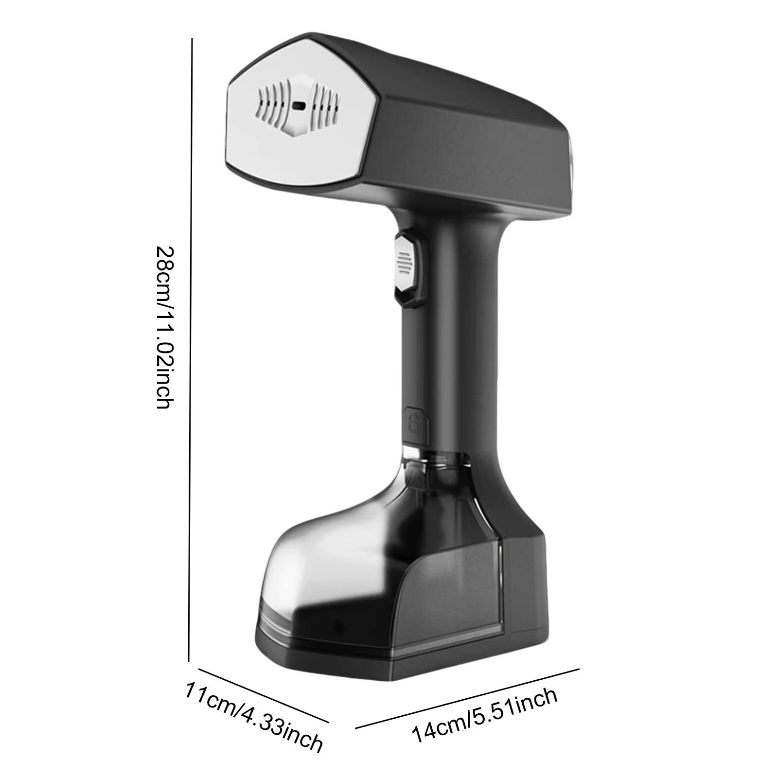 28cm/11.02inch  
11cm/4.33inch  
14cm/5.51inch