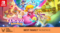 Nintendo Switch. Princess Peach Showtime! The Game Awards Best Family Nominee.